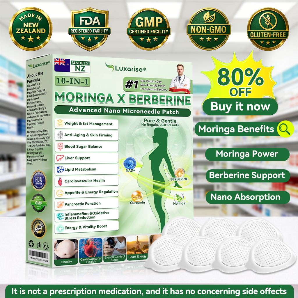 𝑶𝒇𝒇𝒊𝒄𝒊𝒂𝒍 𝑺𝒕𝒐𝒓𝒆  |𝑳𝒖𝒙𝒂𝒓𝒊𝒔𝒆® 𝑴𝒐𝒓𝒊𝒏𝒈𝒂 & 𝑩𝒆𝒓𝒃𝒆𝒓𝒊𝒏𝒆 10-𝑰𝑵-1 𝑨𝒅𝒗𝒂𝒏𝒄𝒆𝒅 𝑵𝒂𝒏𝒐 𝑴𝒊𝒄𝒓𝒐𝒏𝒆𝒆𝒅𝒍𝒆 𝑷𝒂𝒕𝒄𝒉 (𝐎𝐧𝐜𝐞 𝐃𝐚𝐢𝐥𝐲, 𝐯𝐢𝐬𝐢𝐛𝐥𝐞 𝐜𝐡𝐚𝐧𝐠𝐞𝐬 𝐢𝐧 𝟕 𝐝𝐚𝐲𝐬）✅ 𝐎𝐛𝐞𝐬𝐢𝐭𝐲, 𝐃𝐢𝐚𝐛𝐞𝐭𝐞𝐬, 𝐒𝐥𝐞𝐞𝐩 𝐀𝐩𝐧𝐞𝐚, 𝐀𝐧𝐝 𝐉𝐨𝐢𝐧𝐭 𝐈𝐬𝐬𝐮𝐞𝐬🥑